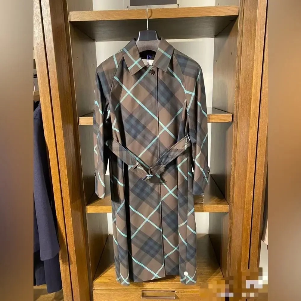 Burberry Striped Trench Coat 6NWT - Picture 2 of 9